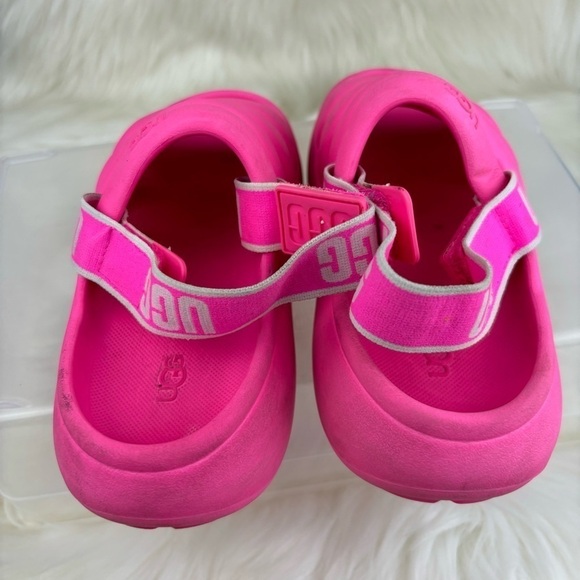 UGG SPORT YEAH SLIDE TAFFY PINK SANDALS SIZE K 13 - Picture 6 of 8
